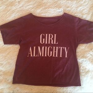 GIRL ALMIGHTY CROP TOP